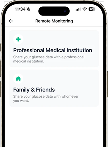 App SIBIONICS - Comparte con tu red